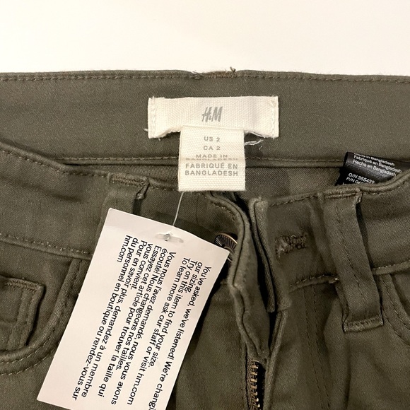H&M green pants - Picture 2 of 3
